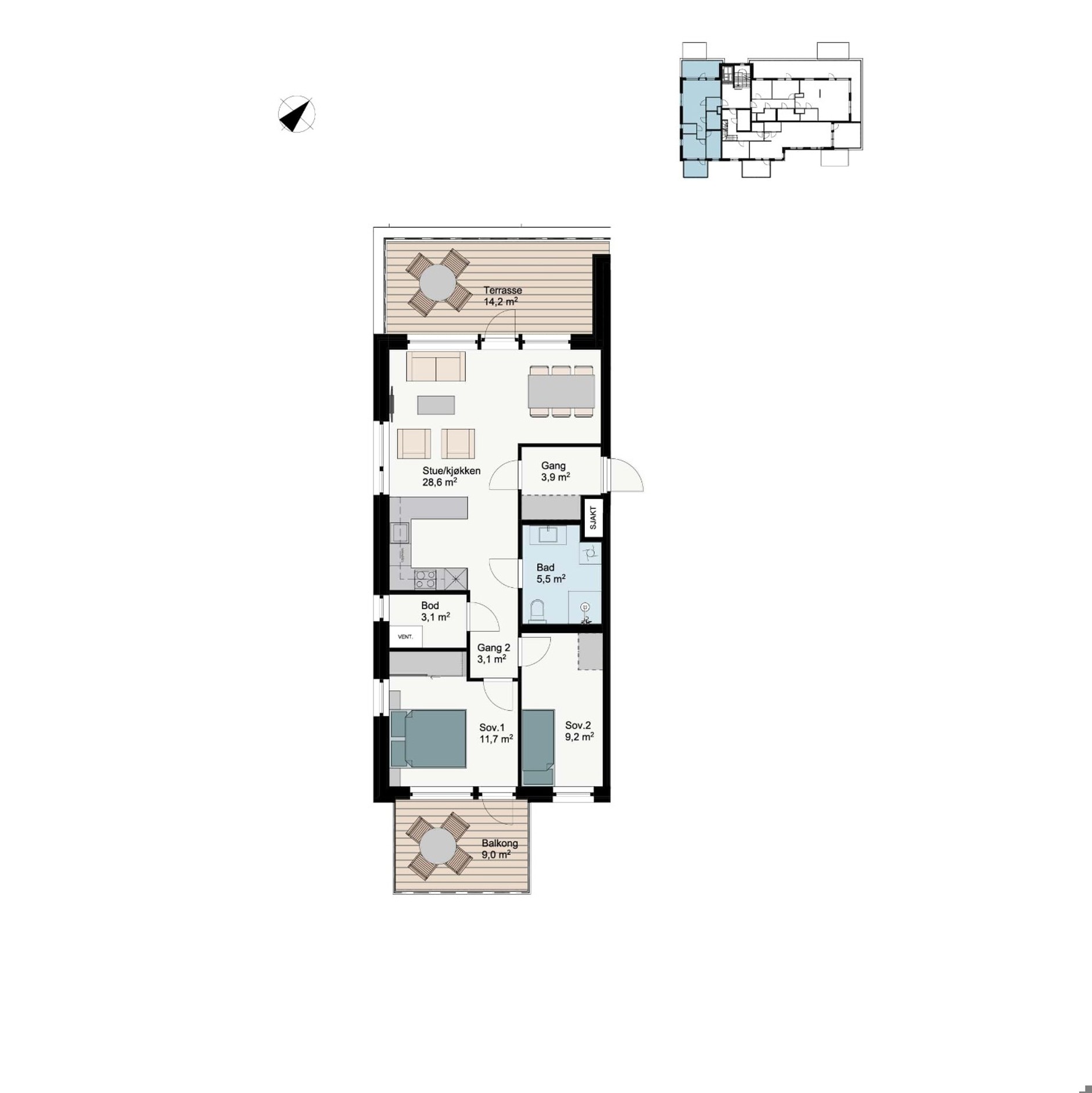 Langgaten 1B-H0603, 3080 Holmestrand, HOLMESTRAND | DNB Eiendom | Fra hjem til hjem