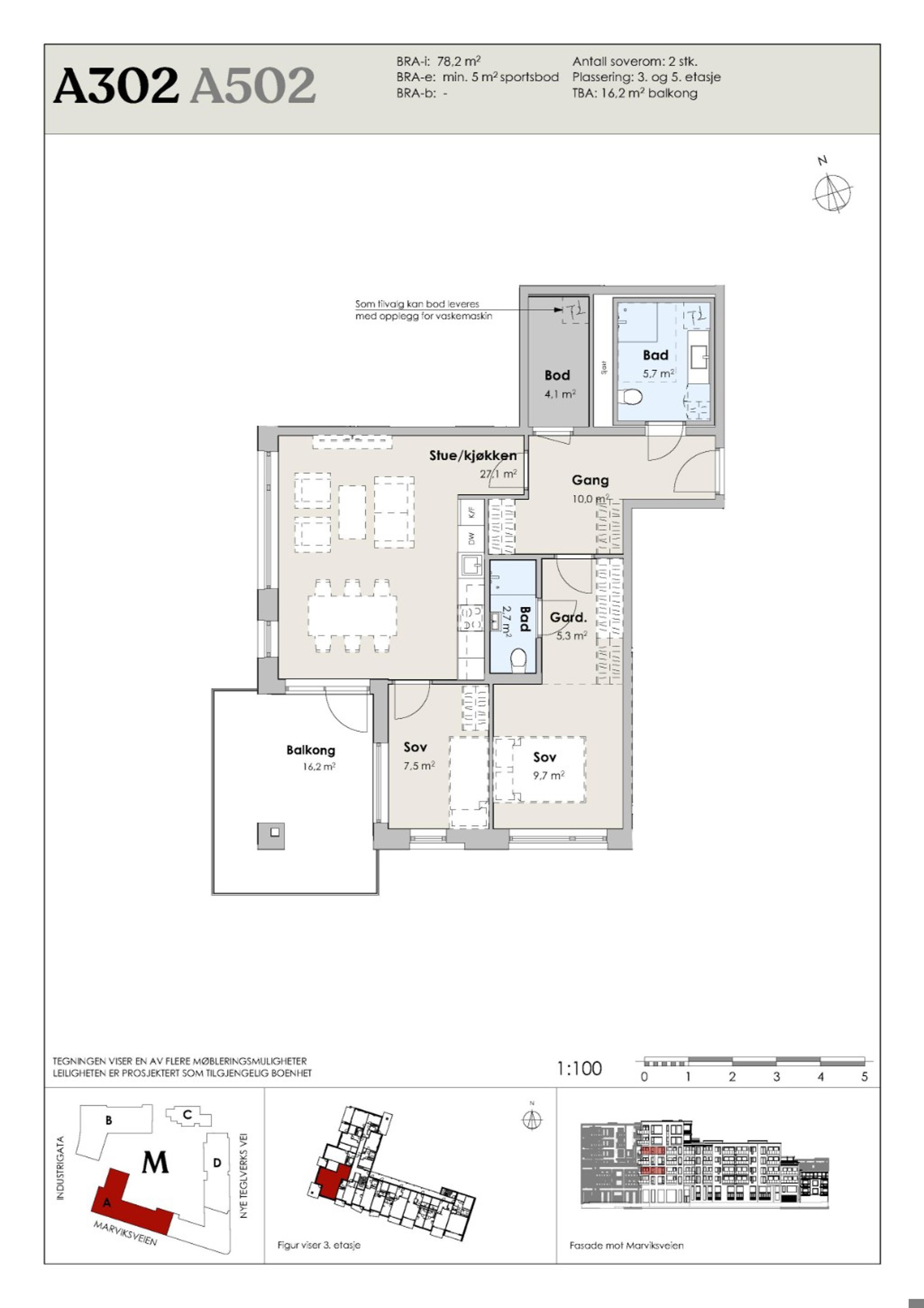 Marviksveien 103 - A302, KRISTIANSAND S | DNB Eiendom | Fra hjem til hjem