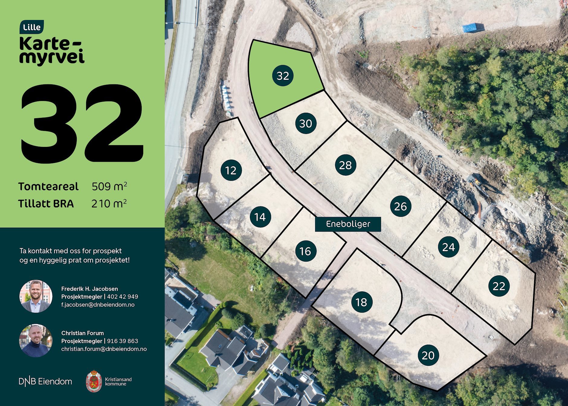 Lille Kartemyrvei, KRISTIANSAND S | DNB Eiendom | Fra hjem til hjem