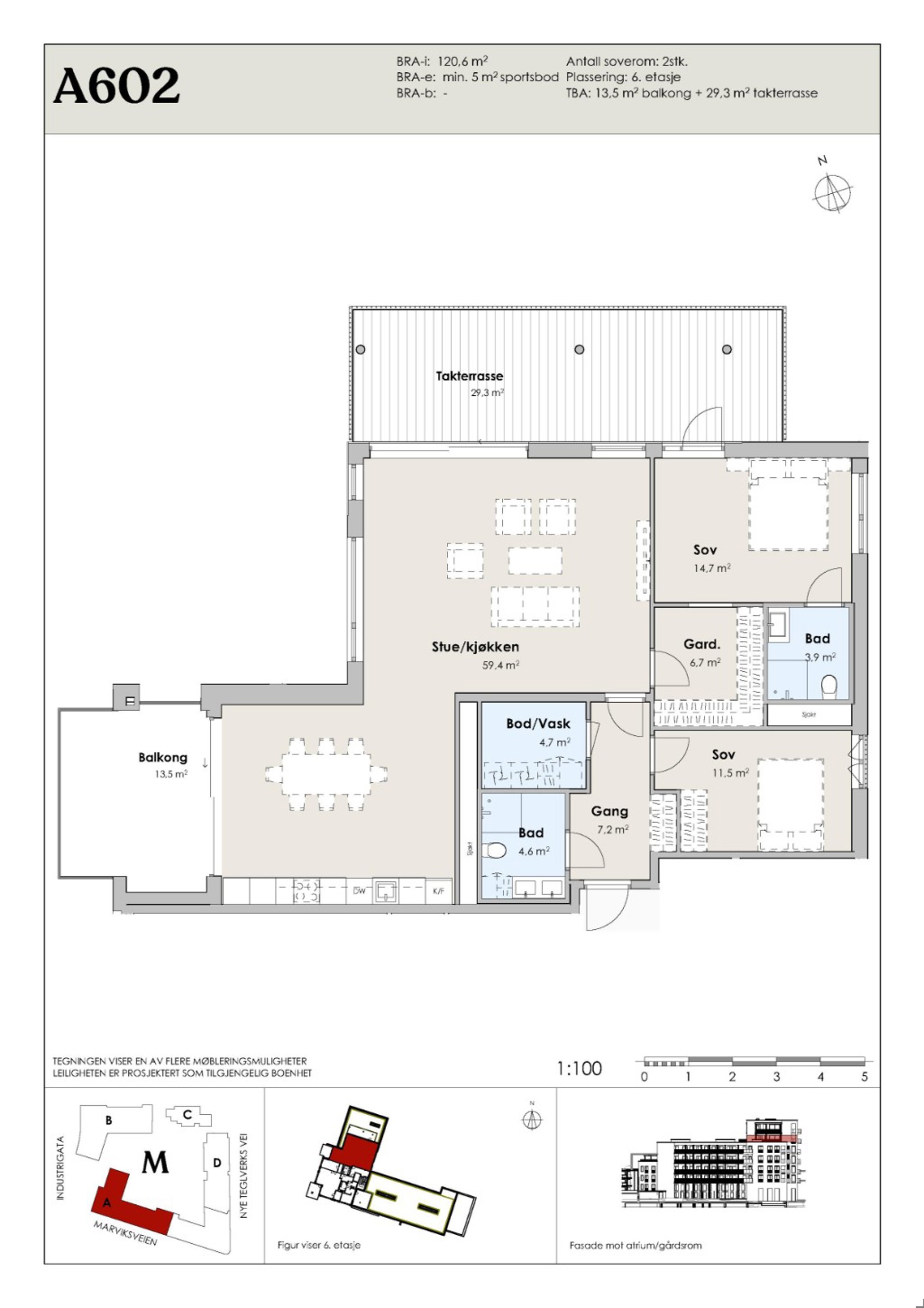 Marviksveien 103 - A602, KRISTIANSAND S | DNB Eiendom | Fra hjem til hjem