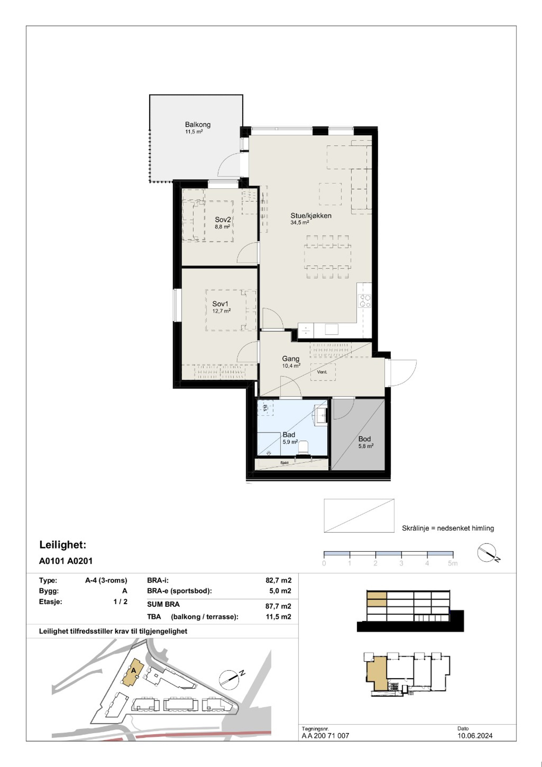 Kokstadvegen 19-21 - Leilnr. A0201, KOKSTAD | DNB Eiendom | Fra hjem til hjem