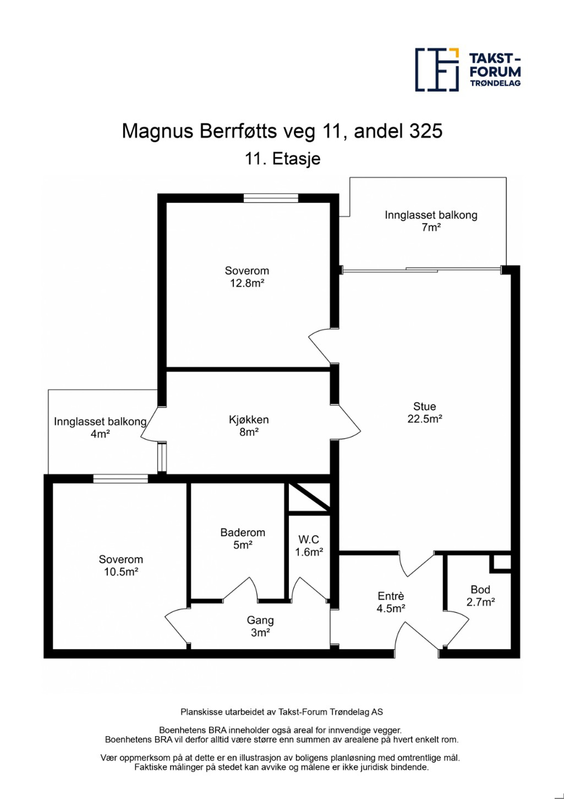 Magnus Berrføtts veg 11, TRONDHEIM