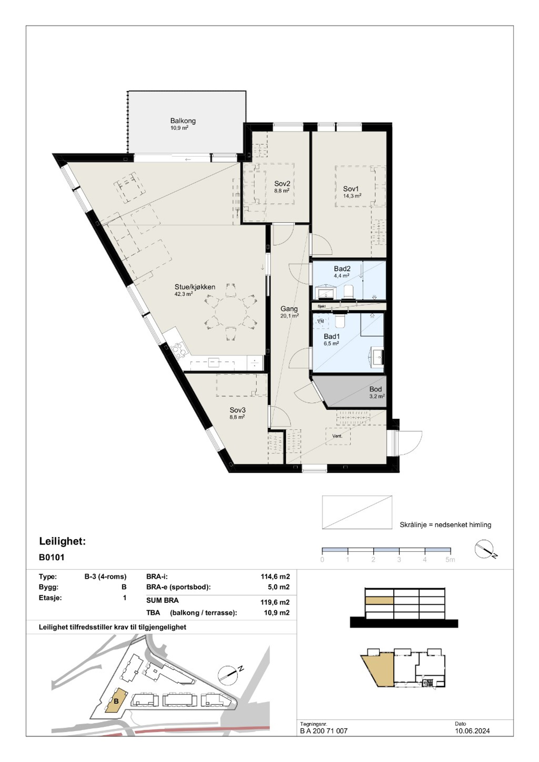 Kokstadvegen 19-21 - Leilnr. B0101, KOKSTAD | DNB Eiendom | Fra hjem til hjem