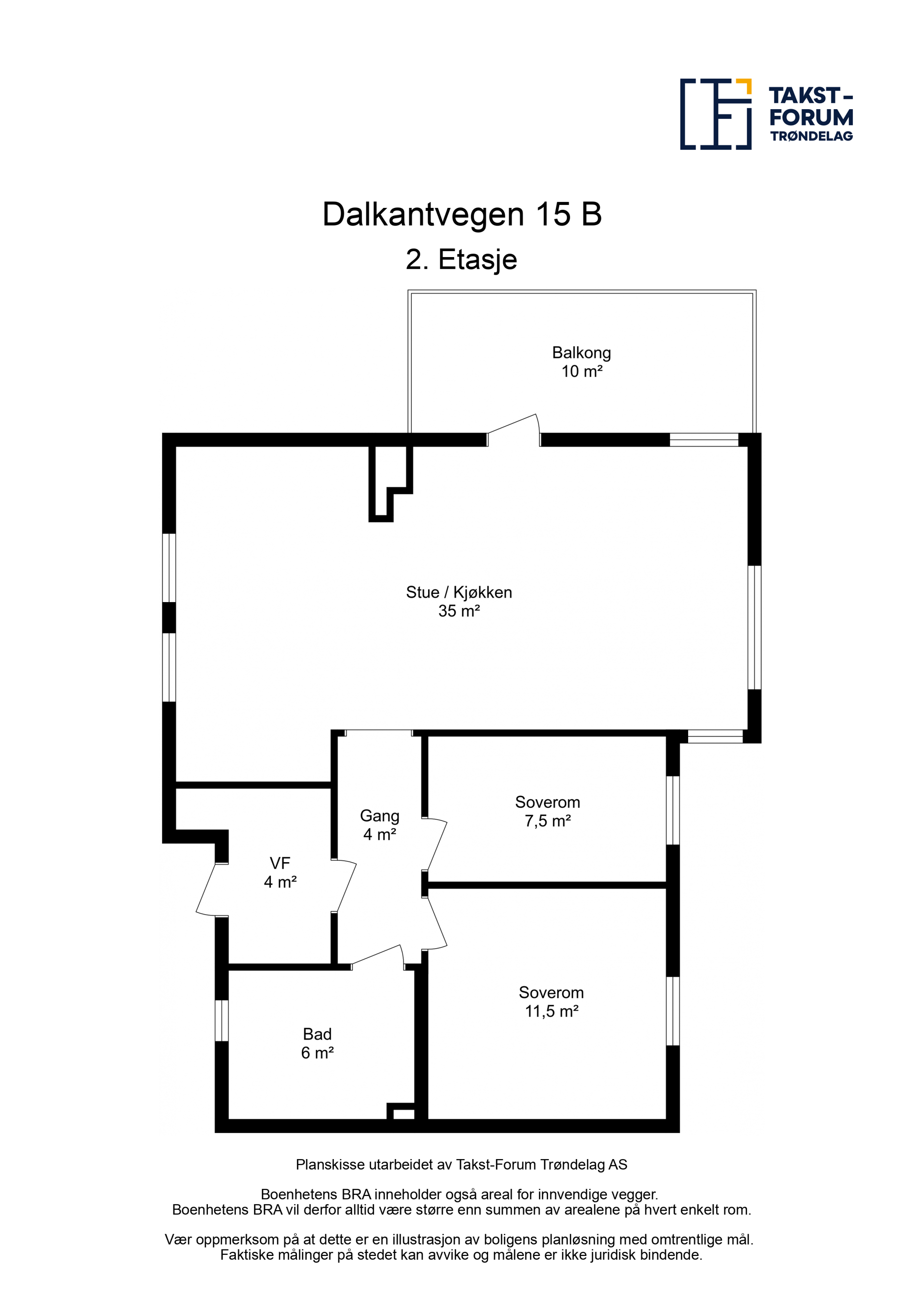 Dalkantvegen 15B, TRONDHEIM | DNB Eiendom | Fra hjem til hjem