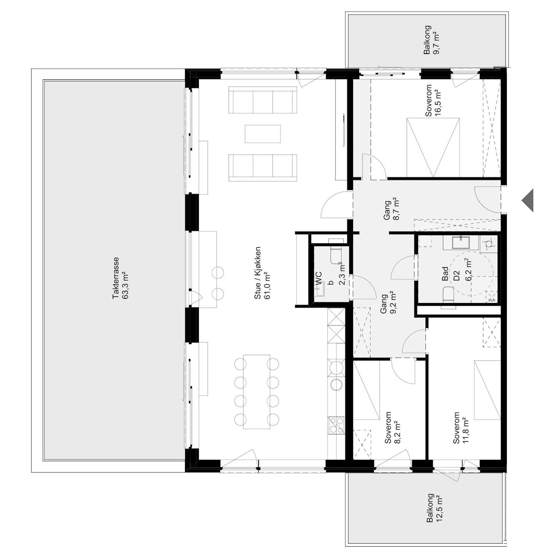 Marmælen - leil.nr N33 , TROMSØ | DNB Eiendom | Fra hjem til hjem