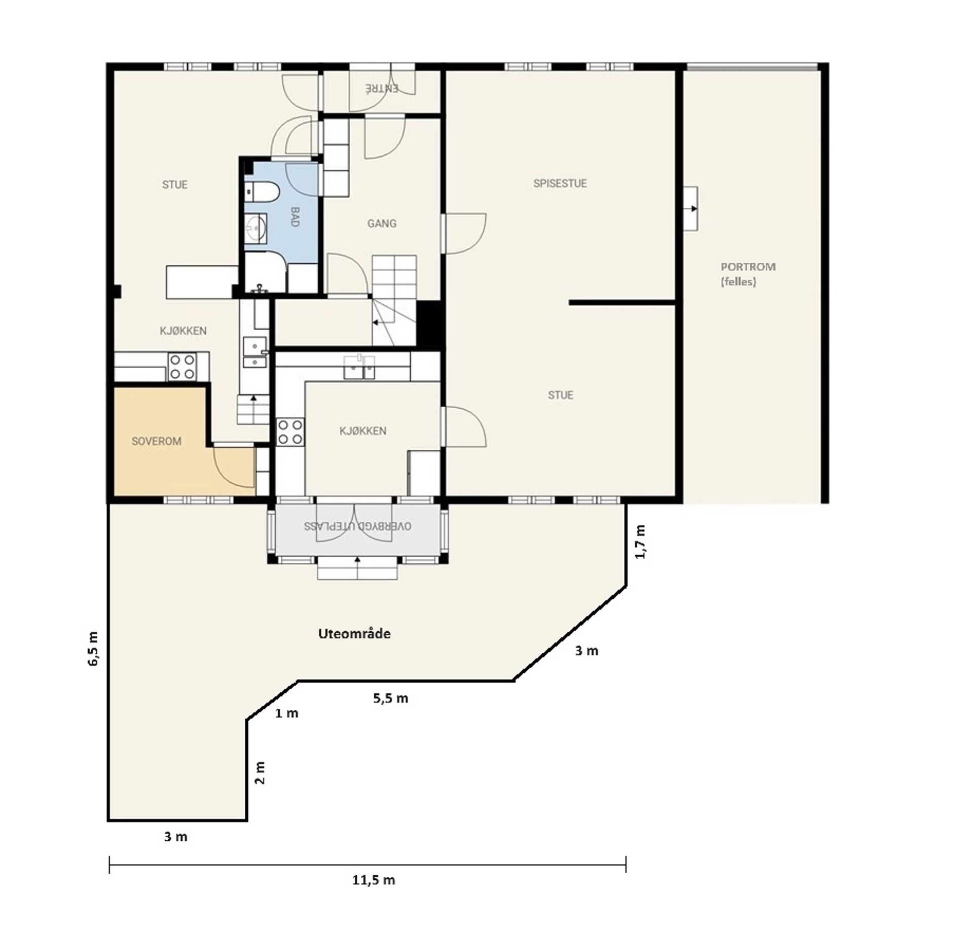 Tordenskjolds gate 40A, KRISTIANSAND S | DNB Eiendom | Fra hjem til hjem