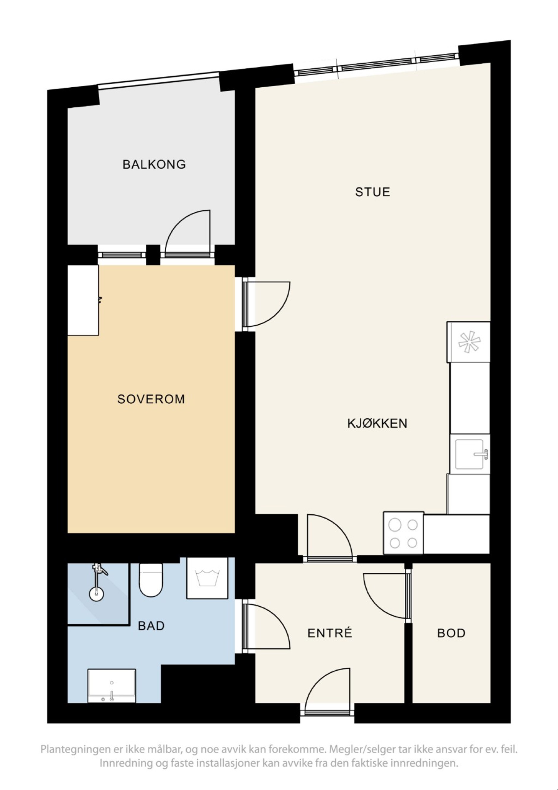 Kongens gate 7B, H0105B, BODØ | DNB Eiendom | Fra hjem til hjem