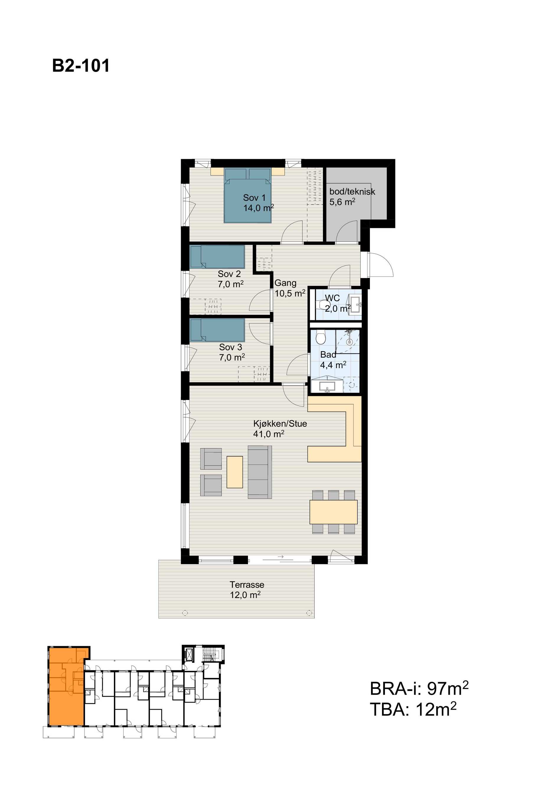 Klaras vei 2 - B2-101, SANDEFJORD