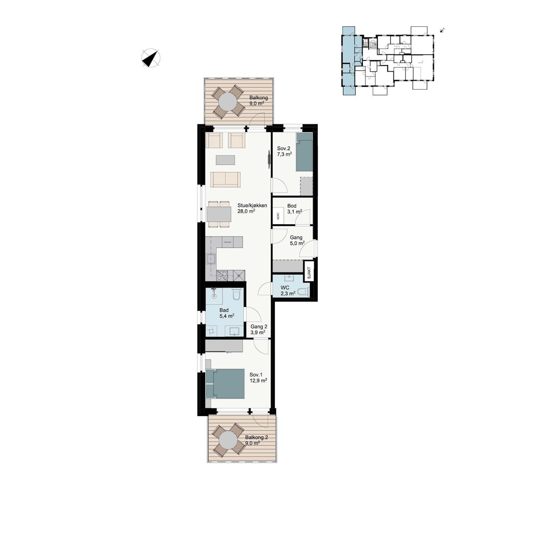 Langgaten 1B-H0504, 3080 Holmestrand, HOLMESTRAND | DNB Eiendom | Fra hjem til hjem