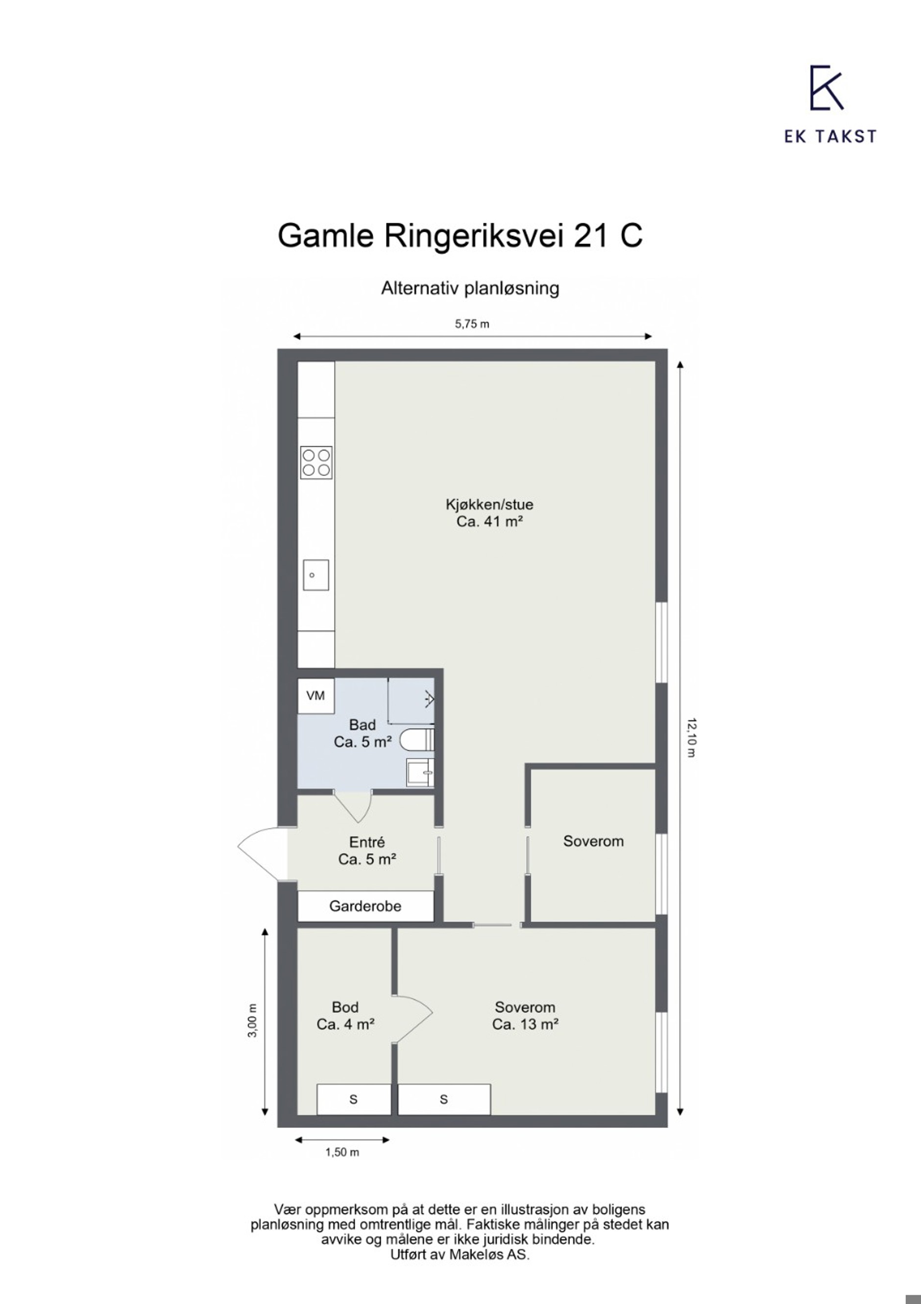 Gamle Ringeriksvei 21C, BEKKESTUA | DNB Eiendom | Fra hjem til hjem