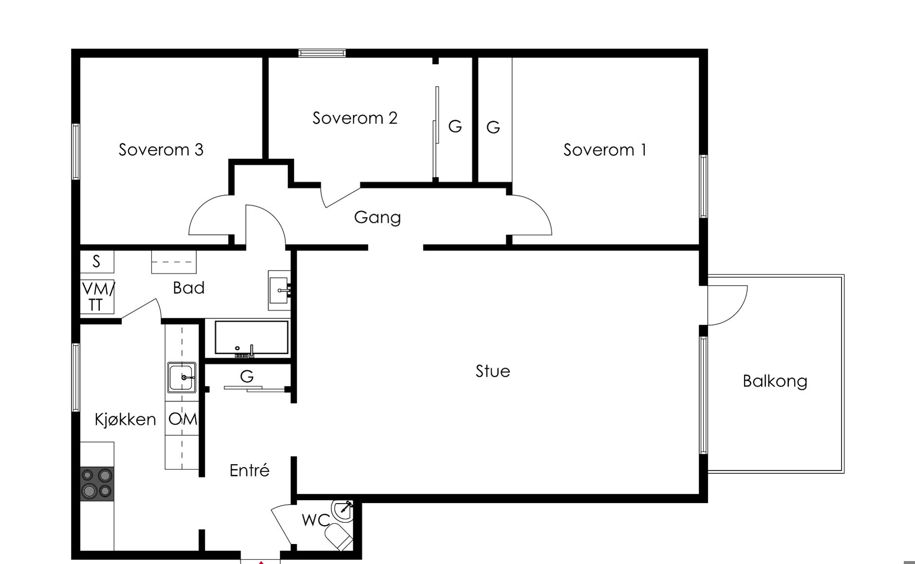 Krokenveien 48, HØNEFOSS | DNB Eiendom | Fra hjem til hjem